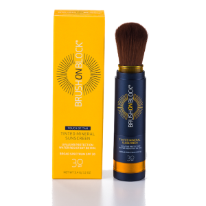 Brush on Block – Touch of Tan – Tinted Mineral Sunscreen